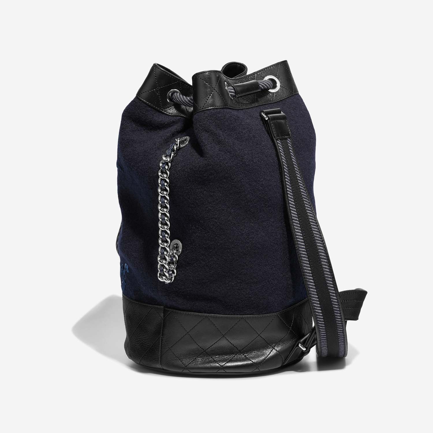 Chanel Backpack Blue-Black 7SB S | Sell your designer bag on Saclab.com