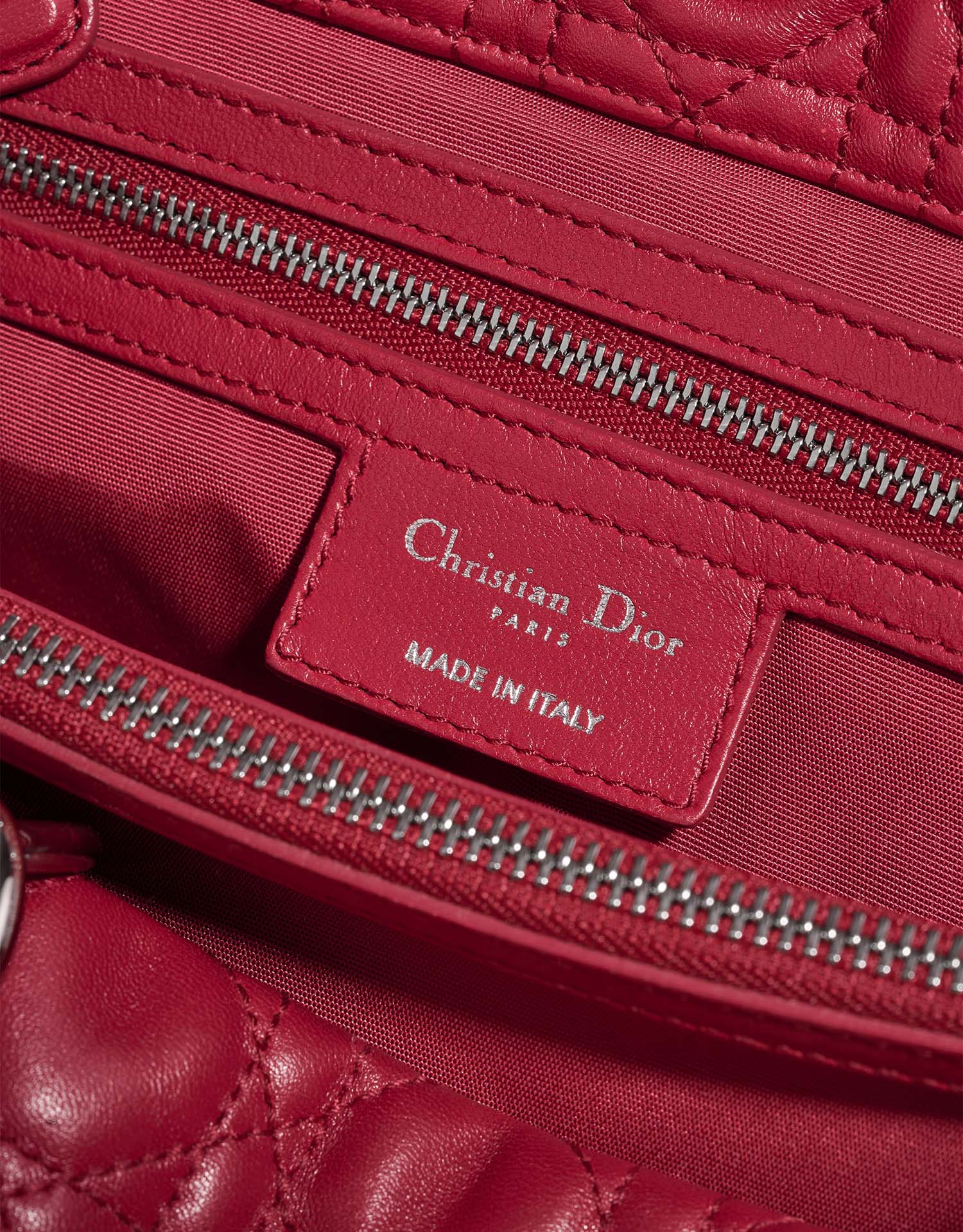 Dior Shopper RaspberryRed Logo  | Sell your designer bag on Saclab.com