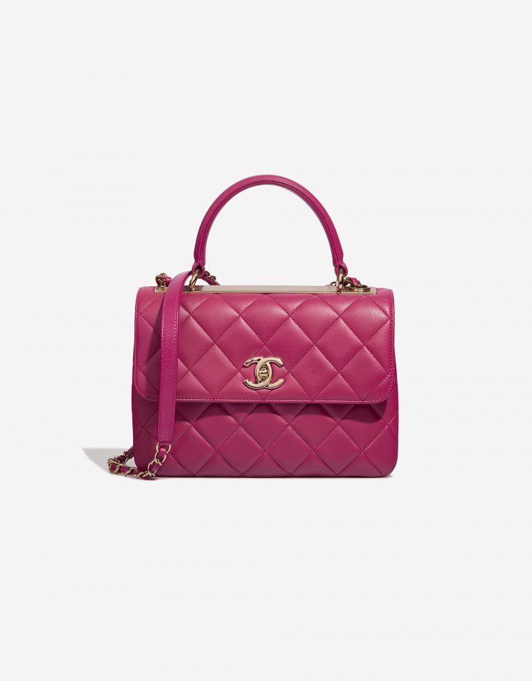 Chanel TrendyCC Medium Berry Pink Front  | Sell your designer bag on Saclab.com