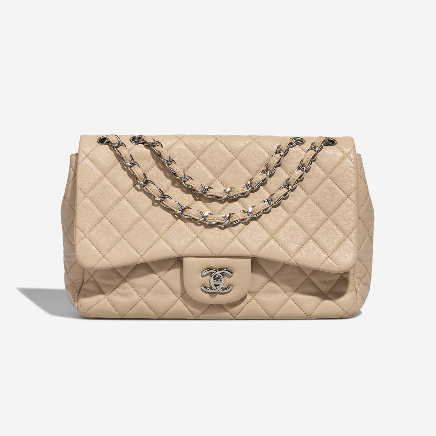 Chanel Beige Leather Micro Classic Flap Belt Bag Chanel | The Luxury Closet