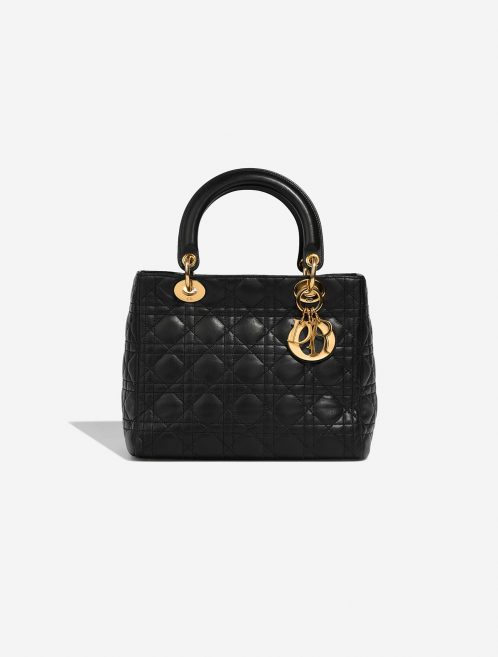 Dior Lady Medium Black 0F | Sell your designer bag on Saclab.com