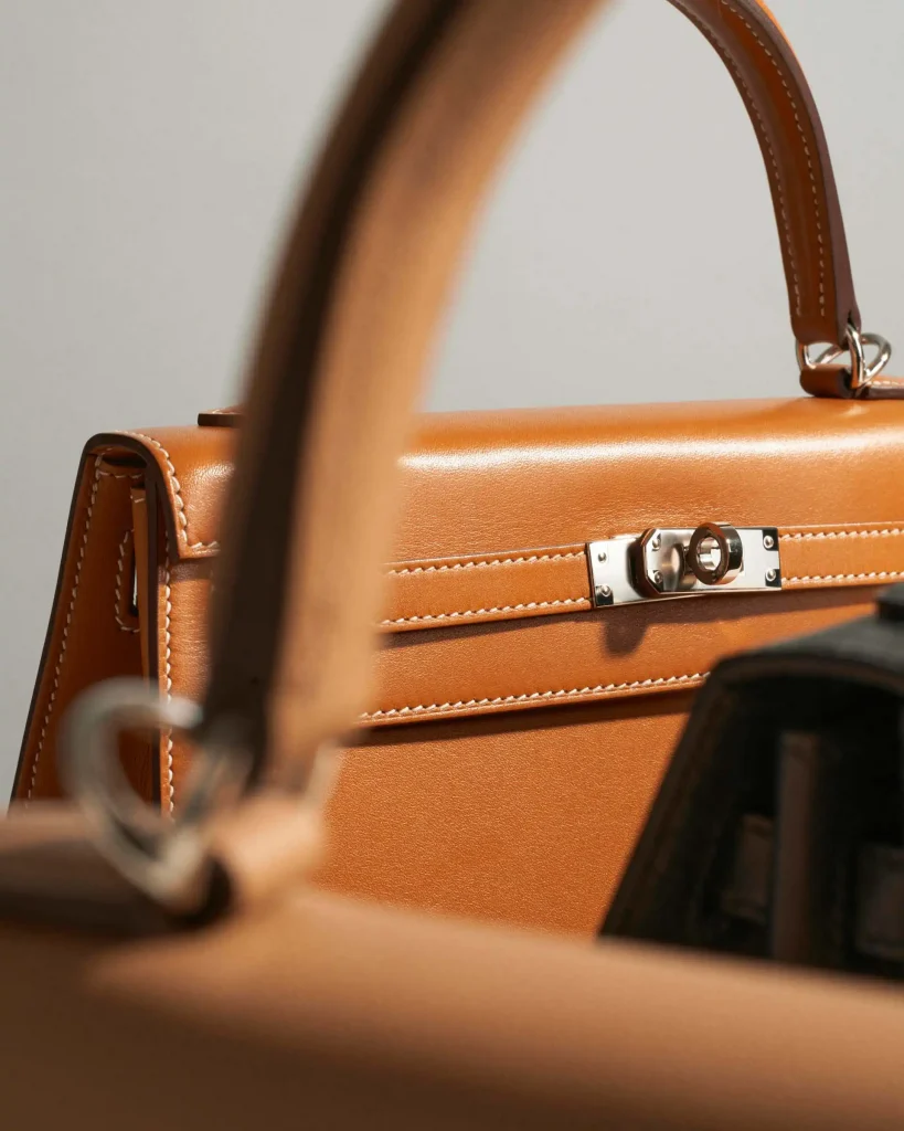 Hermes Kelly 25 In natural sable