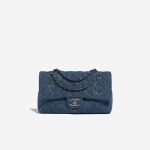 Chanel Timeless Medium Blue Front  | Sell your designer bag on Saclab.com