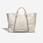 Chanel Deauville Medium White Front  | Sell your designer bag on Saclab.com