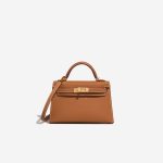 Hermès Kelly Mini Gold Front  | Sell your designer bag on Saclab.com