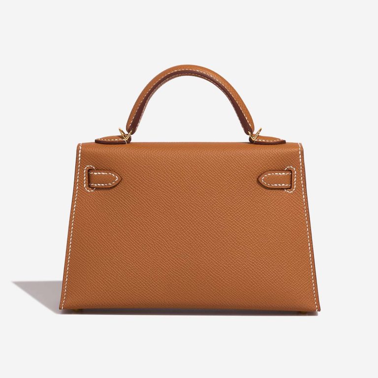 Hermès Kelly Mini Gold Back  | Sell your designer bag on Saclab.com