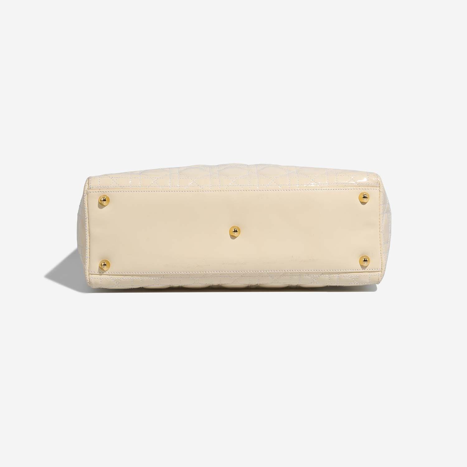 Dior Lady Large White Bottom  | Sell your designer bag on Saclab.com