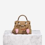 Hermès Kelly DollPicto Chai-Mauve-TerreBattue-Celeste Front | Verkaufen Sie Ihre Designer-Tasche auf Saclab.com