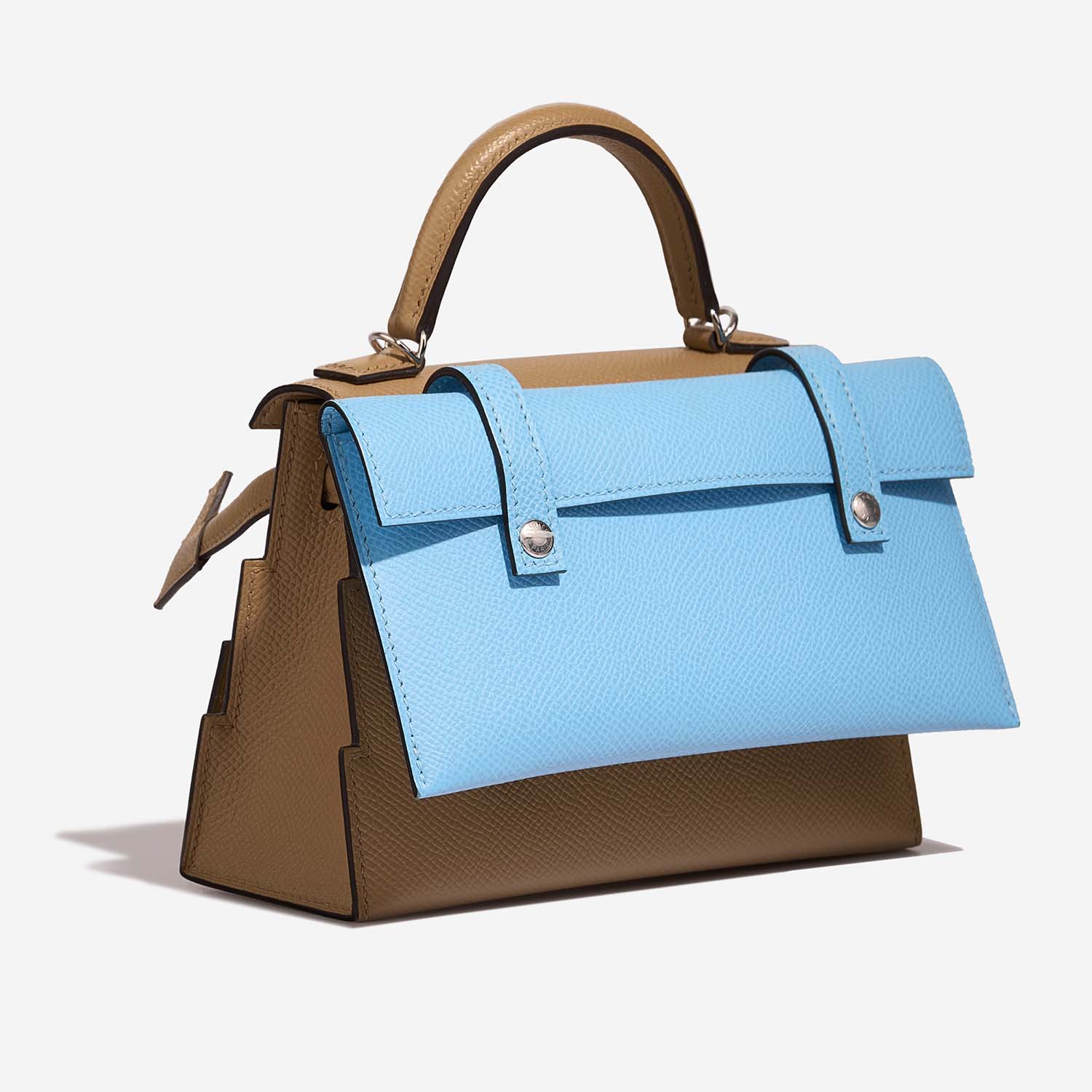 Hermès Kelly DollPicto Chai-Mauve-TerreBattue-Celeste 7SB S | Sell your designer bag on Saclab.com