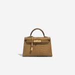 Hermès Kelly Mini Kraft Front | Vendez votre sac de créateur sur Saclab.com