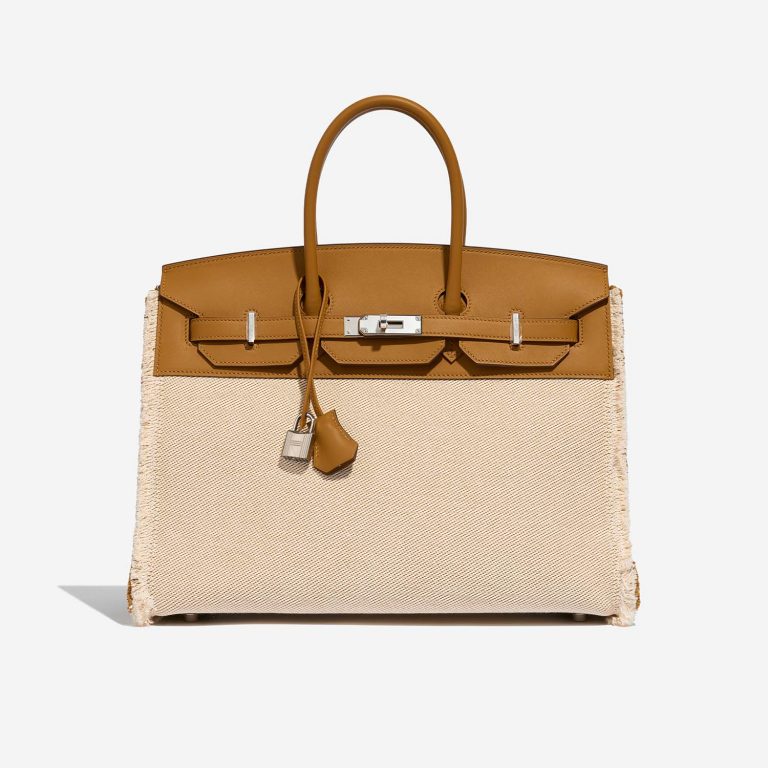 Hermès Birkin Fray 35 Sesame Front  | Sell your designer bag on Saclab.com