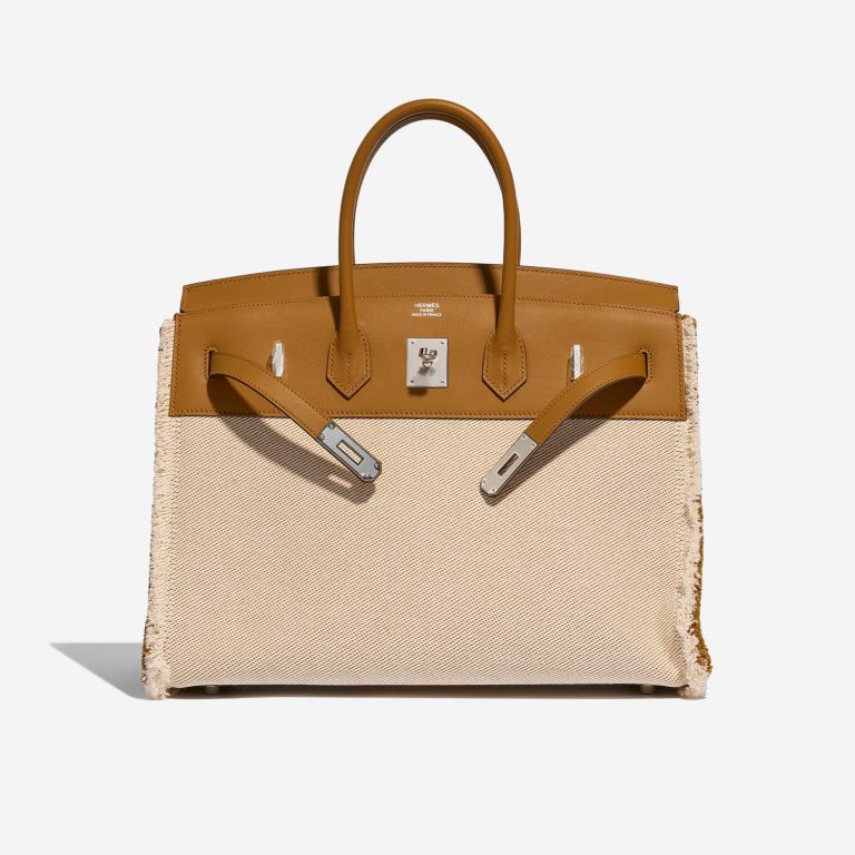 Hermès Birkin Fray 35 Sesame Front Open | Sell your designer bag on Saclab.com