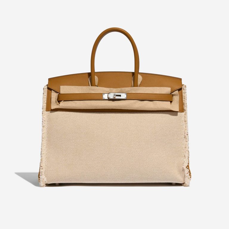 Hermès Birkin Fray 35 Sesame Front Velt | Sell your designer bag on Saclab.com