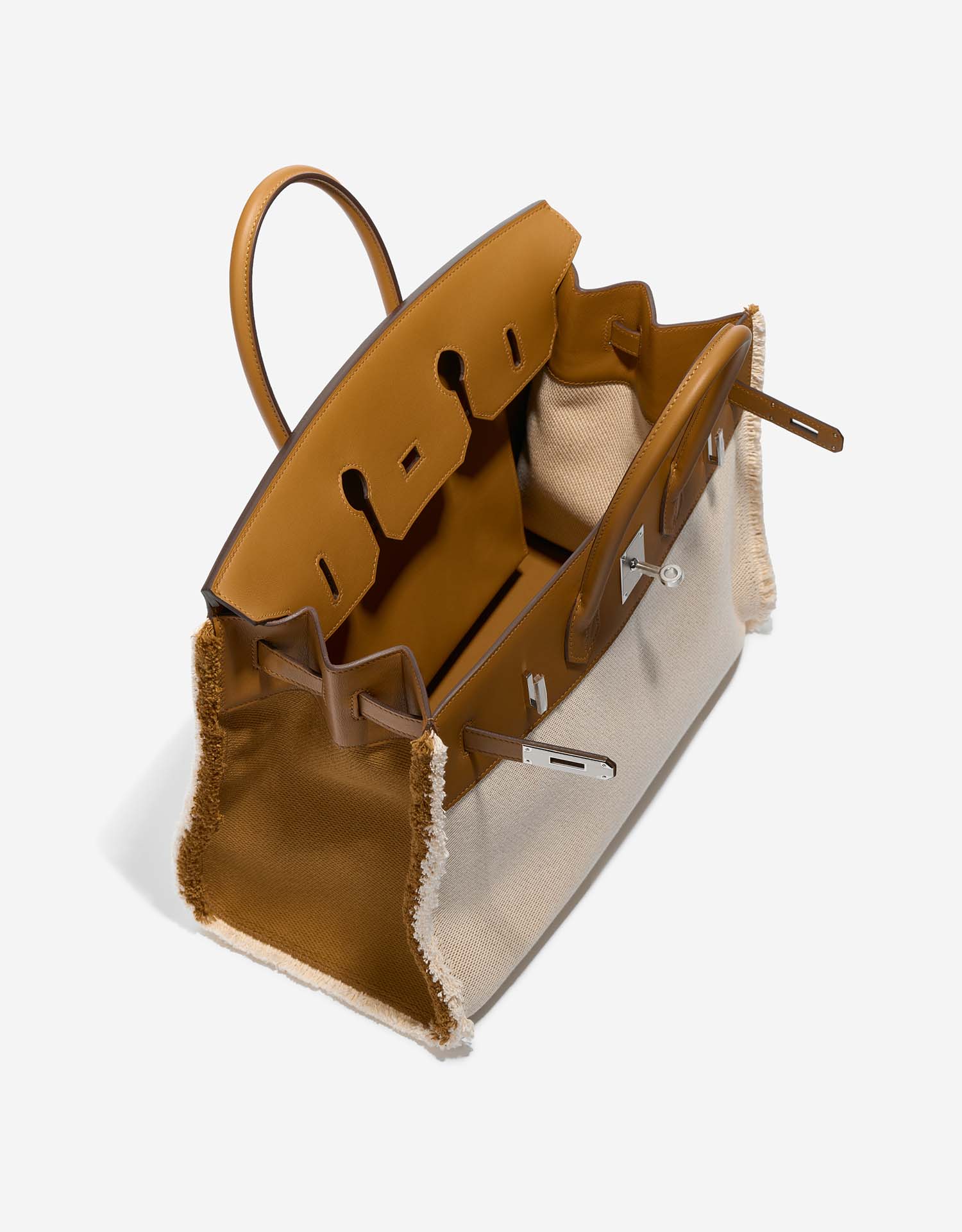 Hermès Birkin Fray 35 Sesame Inside  | Sell your designer bag on Saclab.com