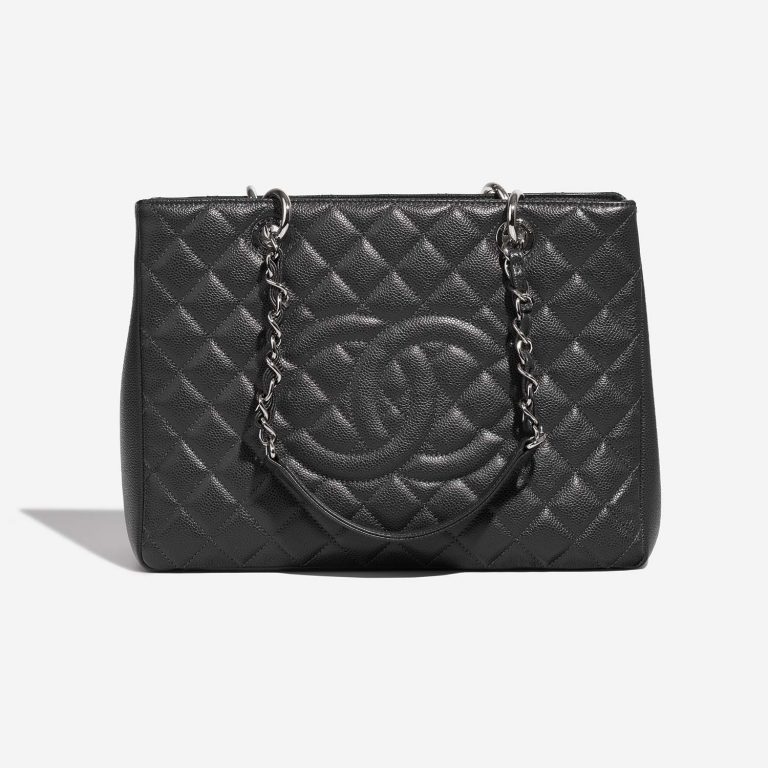 Chanel GST Charcoal Front  | Sell your designer bag on Saclab.com