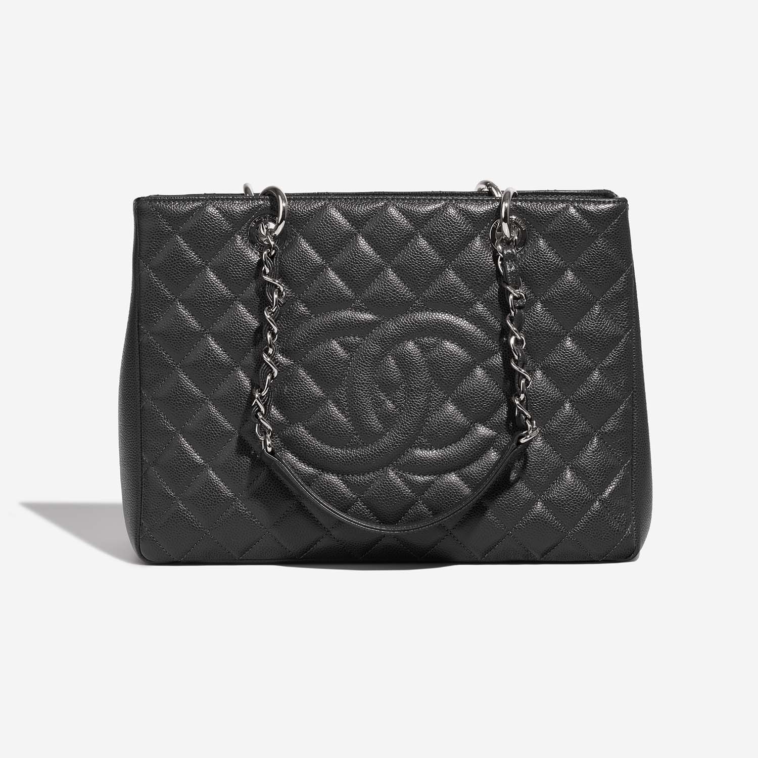 Chanel GST Charcoal Front  | Sell your designer bag on Saclab.com