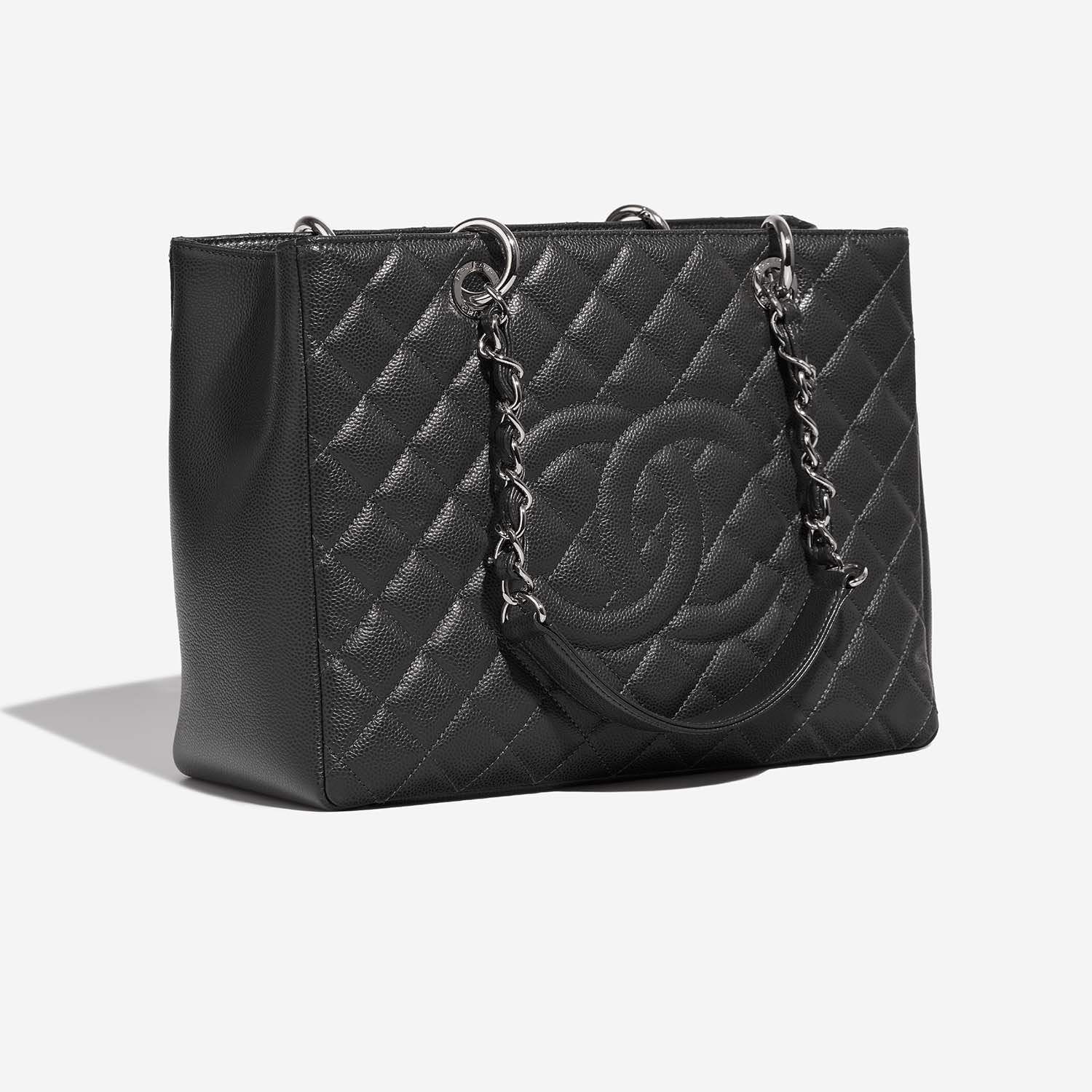 Chanel GST Charcoal Side Front  | Sell your designer bag on Saclab.com
