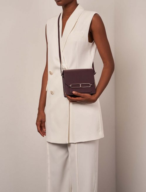 Hermès Roulis 18 RougeSellier Größen Getragen | Verkaufen Sie Ihre Designer-Tasche auf Saclab.com