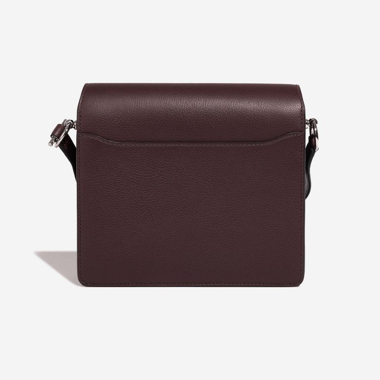 Hermès Roulis 18 RougeSellier Back  | Sell your designer bag on Saclab.com