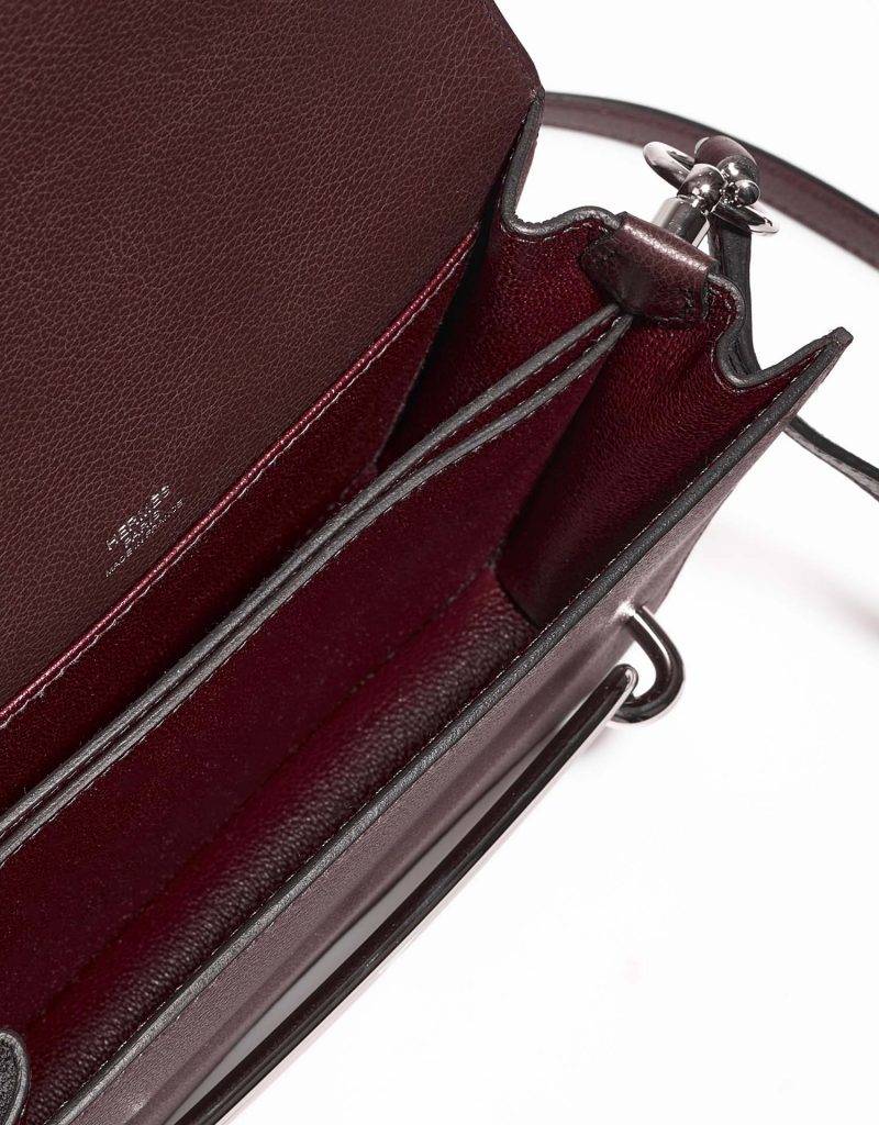 Hermès Roulis 18 Evercolor Rouge Sellier | SACLÀB