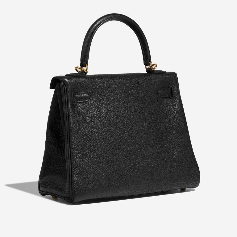 Hermès Kelly 25 Black 7SB S | Sell your designer bag on Saclab.com