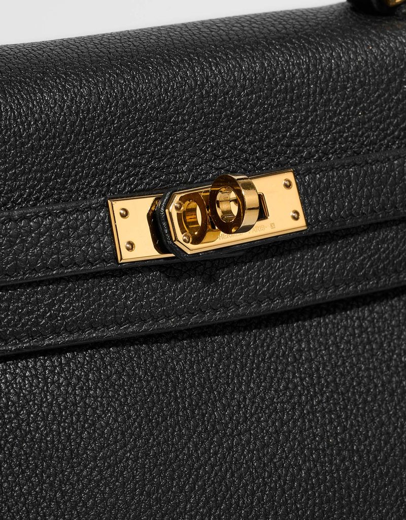 Hermès Kelly 25 Togo Black | SACLÀB