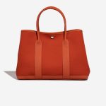 Hermès GardenParty 36 OrangePoppy-Capucine Front  | Sell your designer bag on Saclab.com