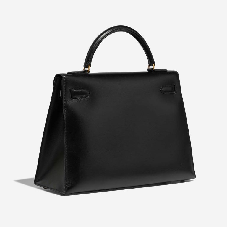 Hermès Kelly 32 Black 7SB S | Sell your designer bag on Saclab.com