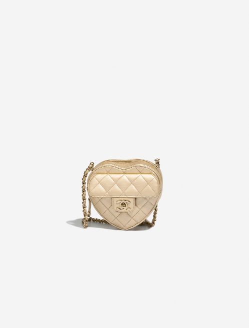 Chanel TimelessHeart Small Gold Front  | Sell your designer bag on Saclab.com