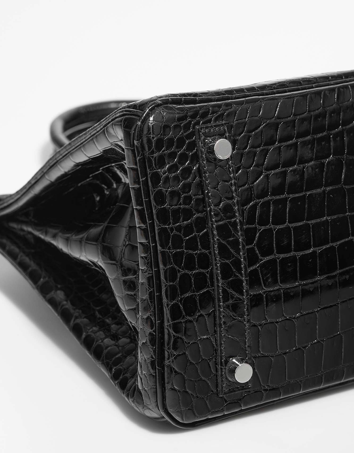 Hermès Birkin 30 Black signs of wear| Sell your designer bag on Saclab.com