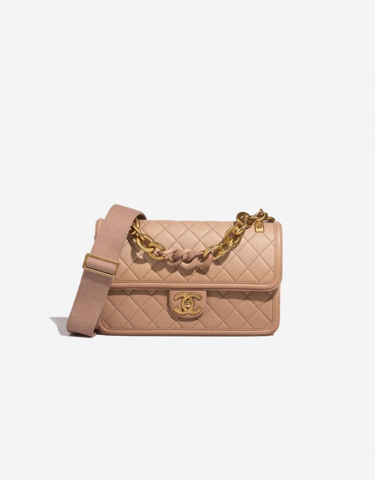 Chanel Timeless Medium OmbreBeige Front  | Sell your designer bag on Saclab.com