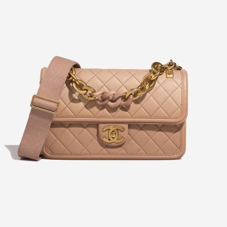 Chanel Timeless Medium OmbreBeige Front  | Sell your designer bag on Saclab.com