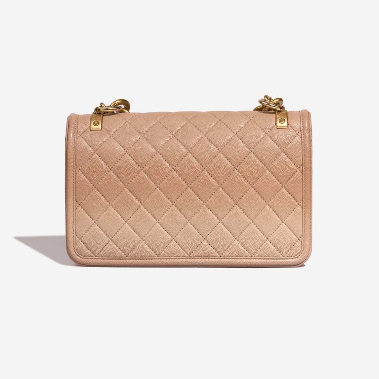 Chanel Timeless Medium OmbreBeige Back  | Sell your designer bag on Saclab.com