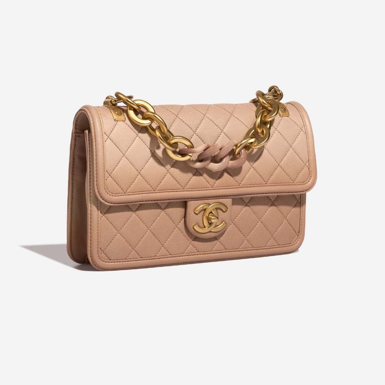 Chanel Timeless Medium OmbreBeige Side Front  | Sell your designer bag on Saclab.com