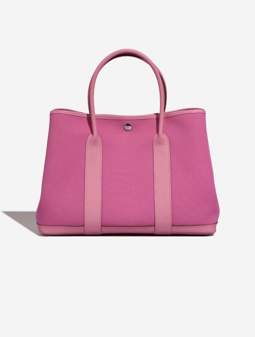 Hermès GardenParty 36 RoseBubblegum-Rubis Front  | Sell your designer bag on Saclab.com