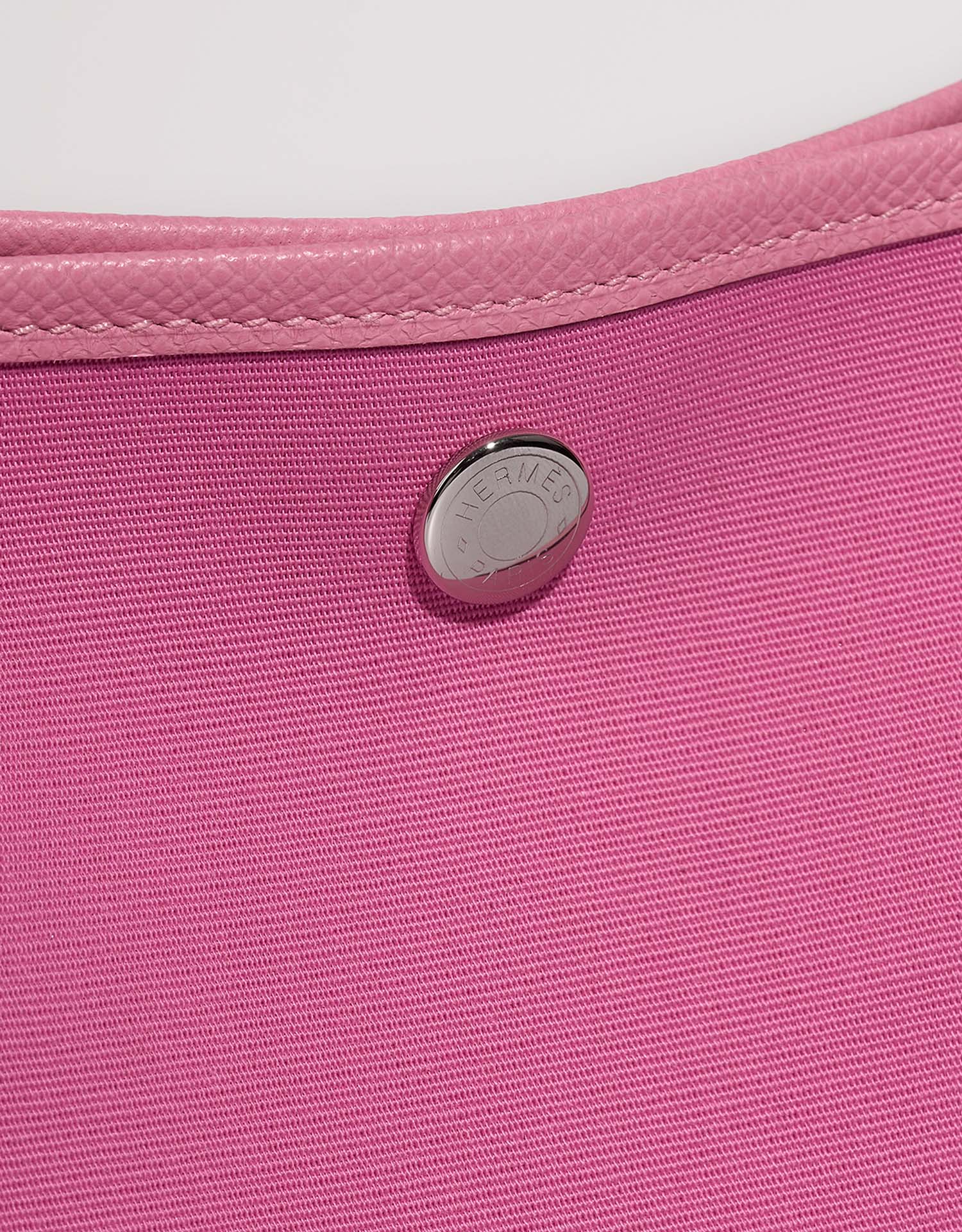 Hermès GardenParty 36 RoseBubblegum-Rubis Closing System  | Sell your designer bag on Saclab.com