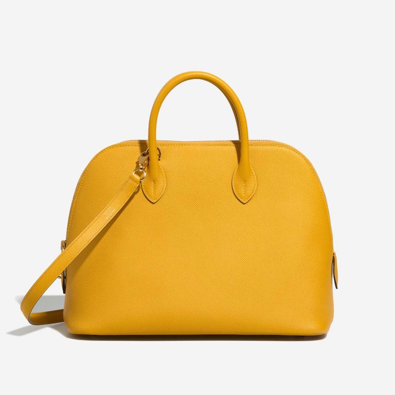 Hermès Bolide 31 JauneAmbre Front | Vendez votre sac de créateur sur Saclab.com