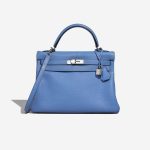 Hermès Kelly 32 BleuParadis Front | Vendez votre sac de créateur sur Saclab.com