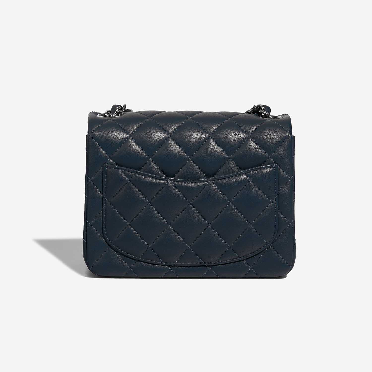 Chanel Timeless Mini Square Lamb Navy