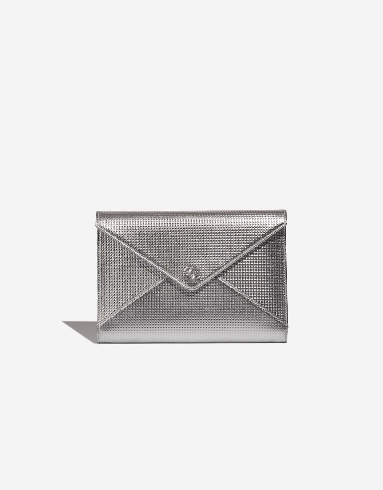 Chanel Clutch onesize Silver Front  | Sell your designer bag on Saclab.com