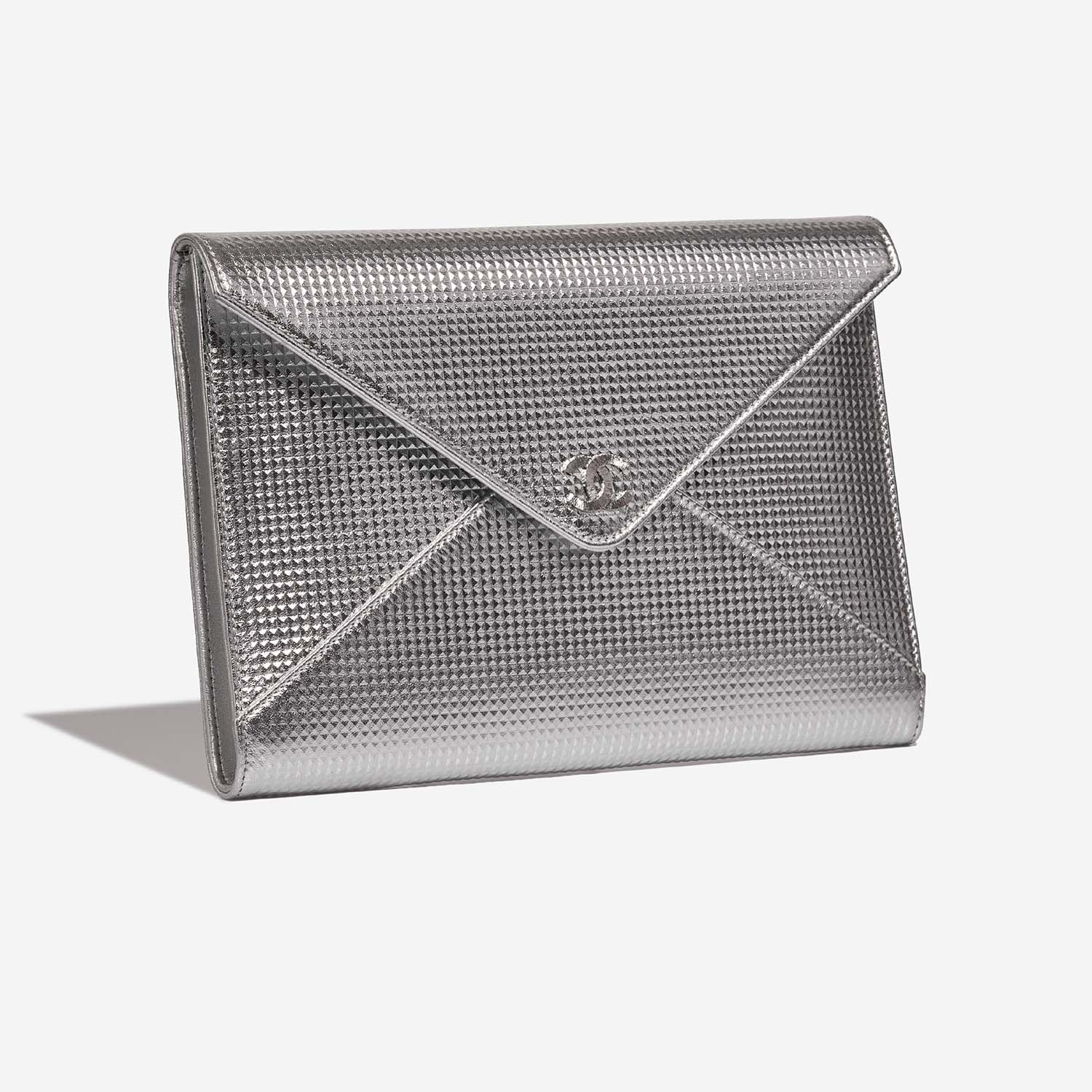 Chanel Clutch onesize Silver Side Front  | Sell your designer bag on Saclab.com