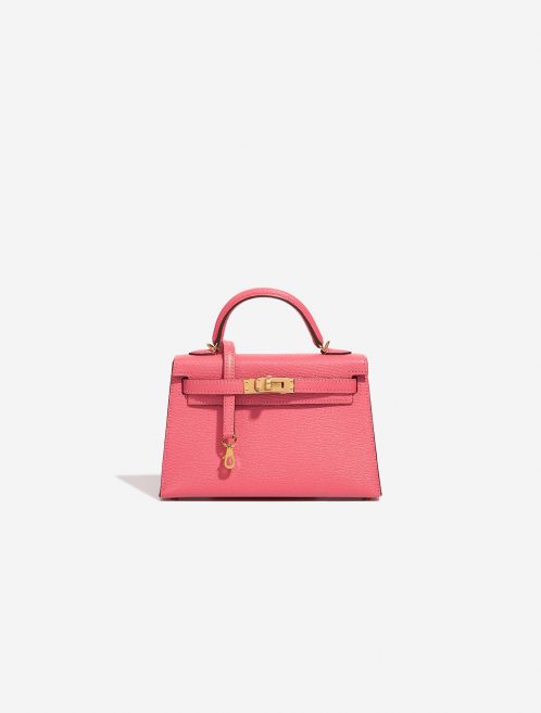 Hermès Kelly Mini RoseAzalée Front  | Sell your designer bag on Saclab.com