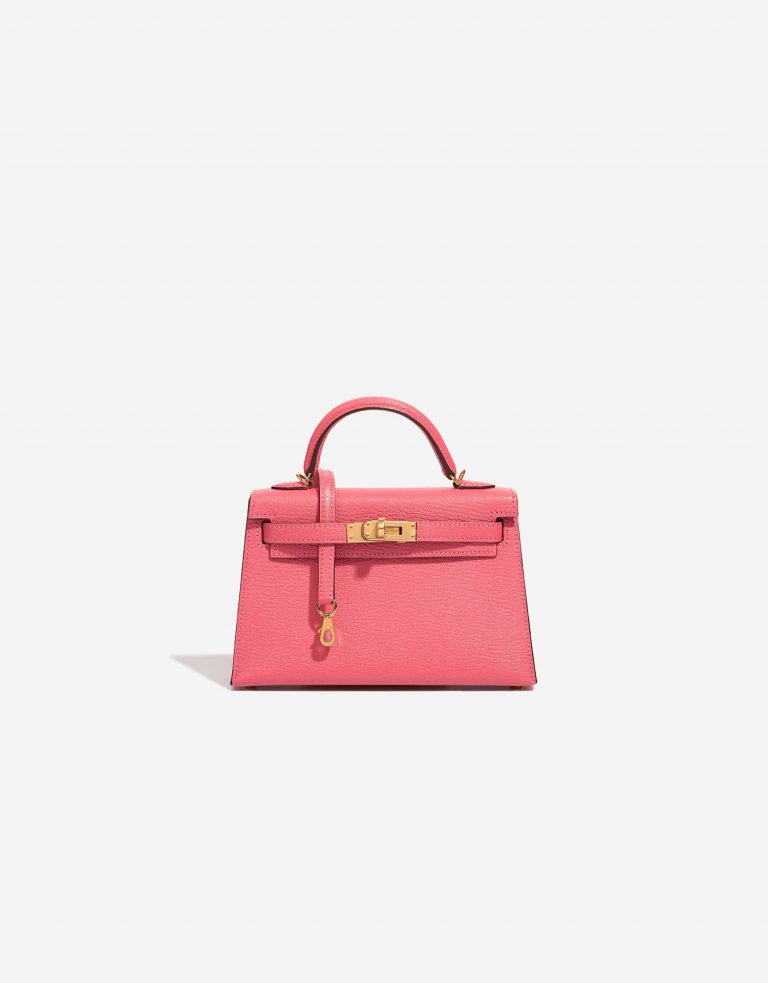 Hermès Kelly Mini RoseAzalée Front  | Sell your designer bag on Saclab.com