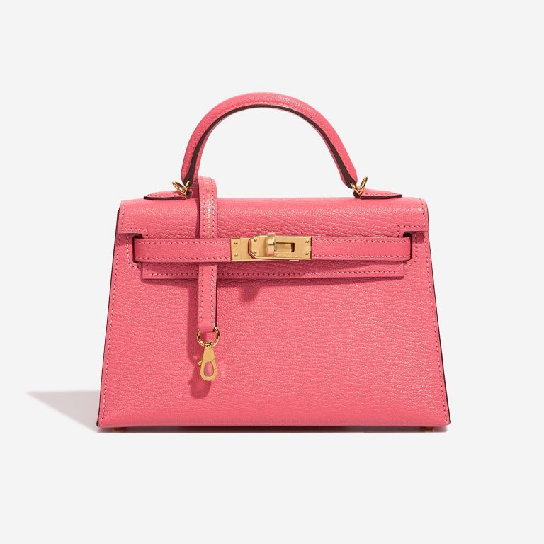 Hermès Kelly Mini RoseAzalée Front  | Sell your designer bag on Saclab.com