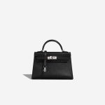 Hermès Kelly Mini Black Front  | Sell your designer bag on Saclab.com