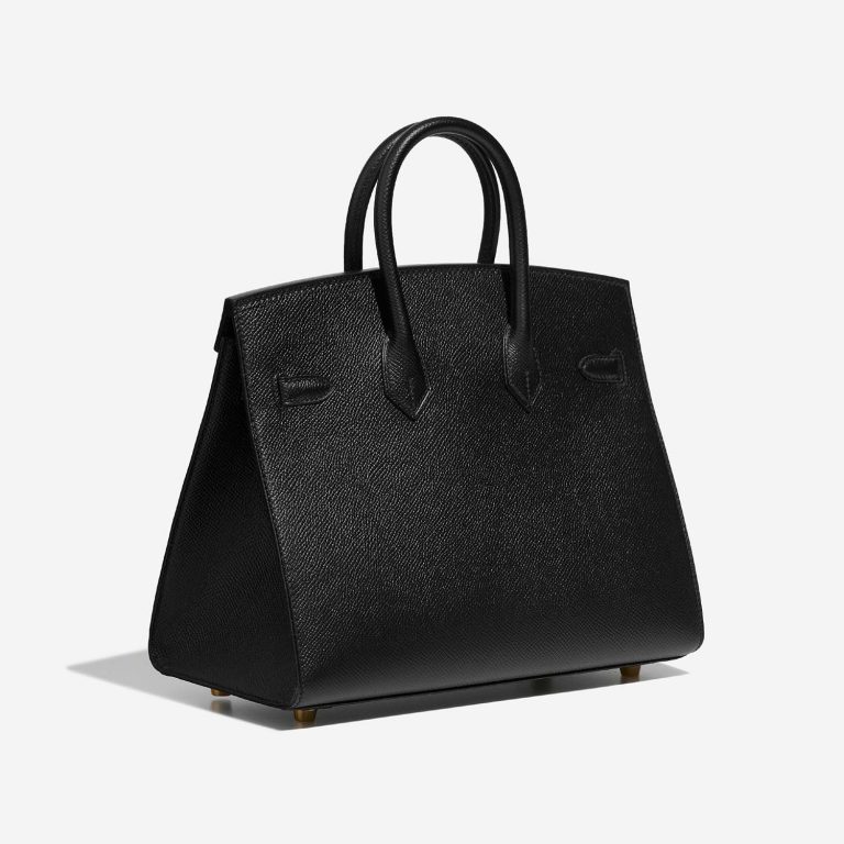 Hermès Birkin 25 Black 7SB S | Sell your designer bag on Saclab.com