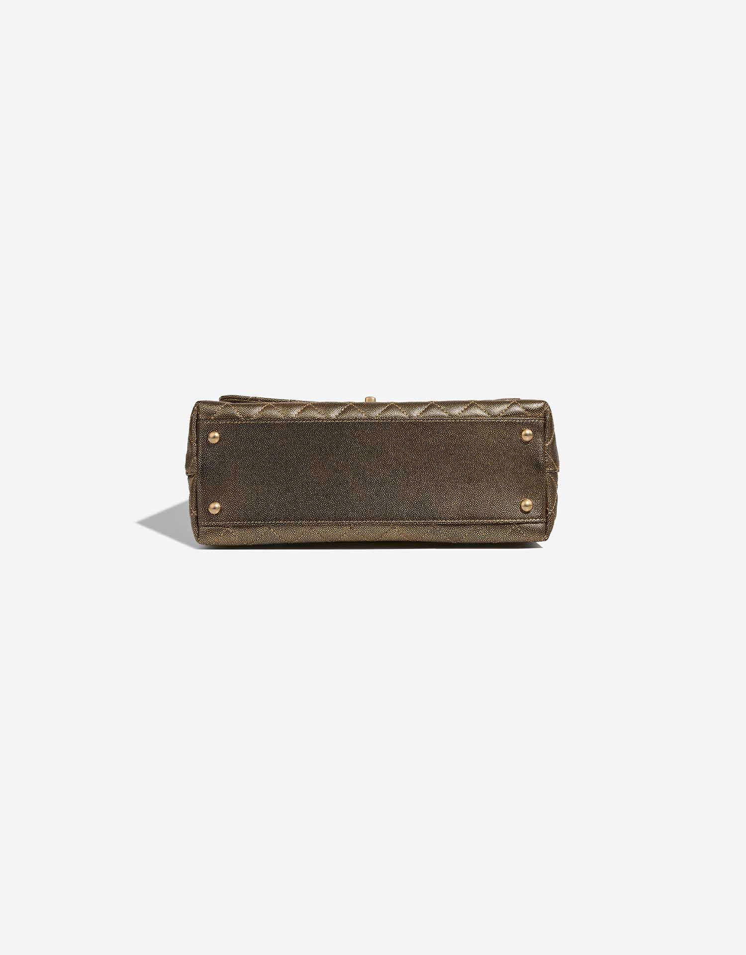 Chanel TimelessHandle Medium Gold-Black 8BTM | Sell your designer bag on Saclab.com