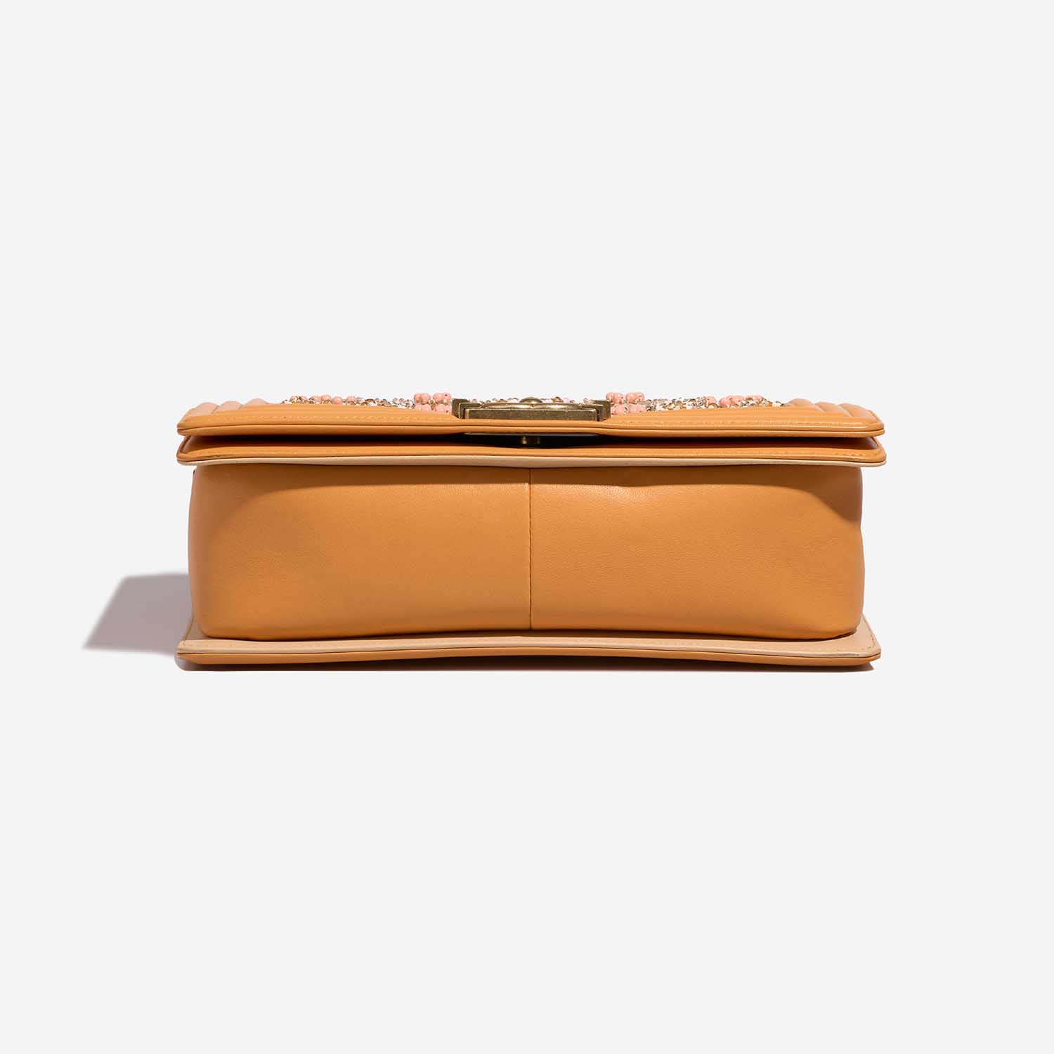 Chanel Boy OldMedium Orange-Multicolor 8BTM S | Sell your designer bag on Saclab.com