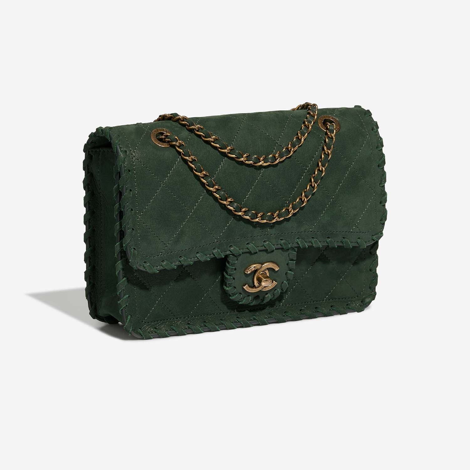 Chanel WOC Emerald Crocodile Bag