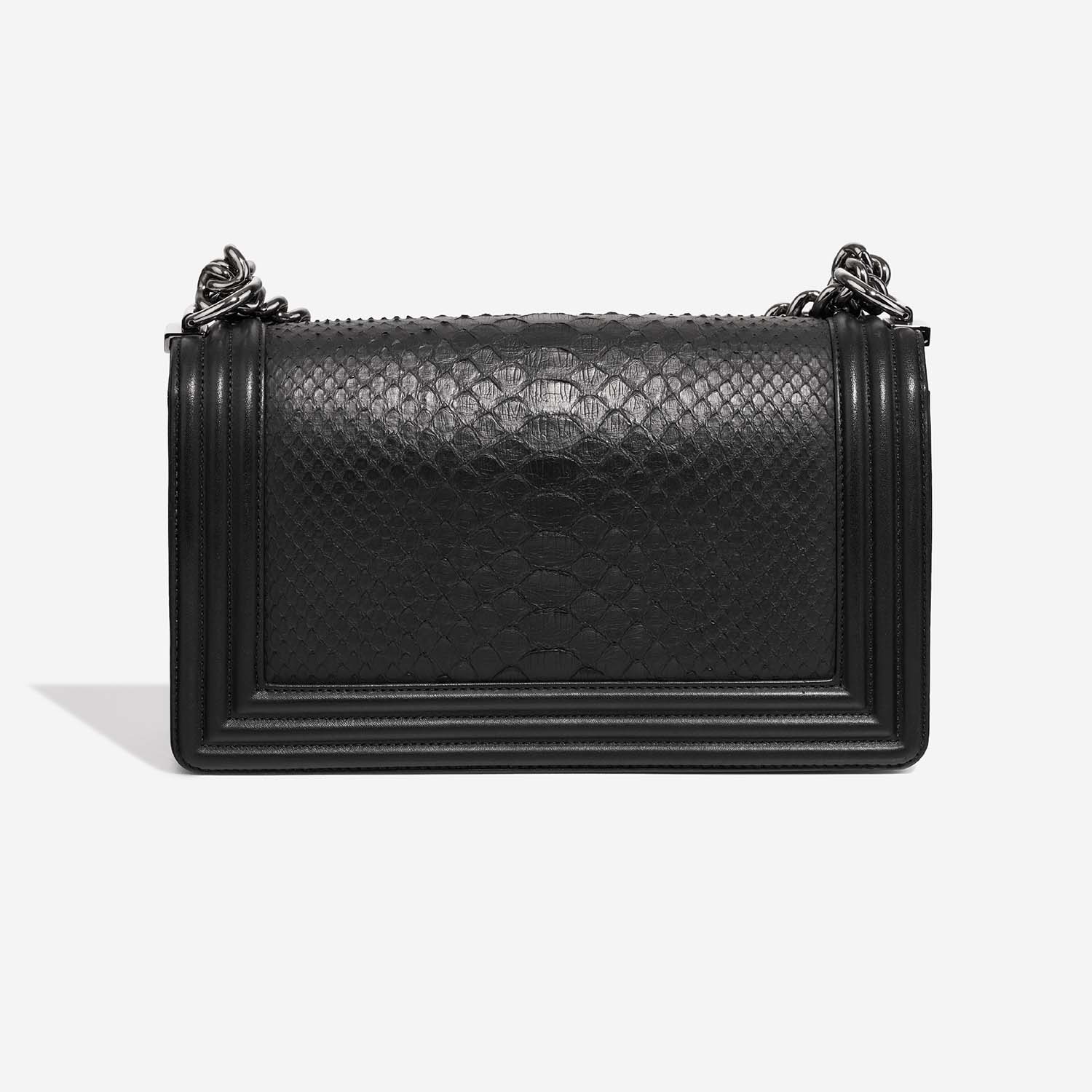 Chanel Boy OldMedium Black Back  | Sell your designer bag on Saclab.com